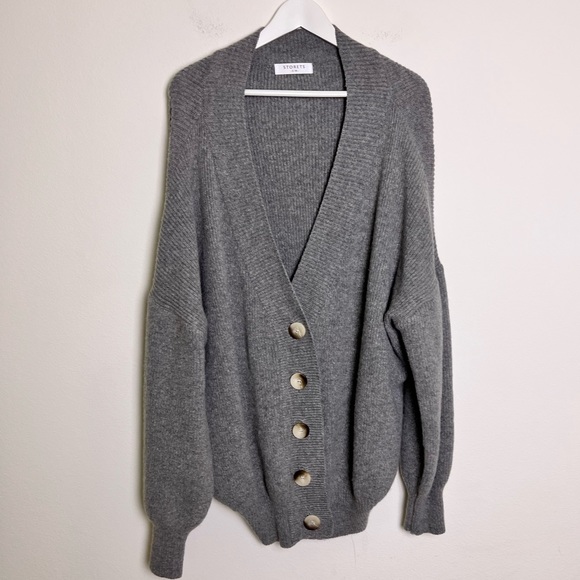 Storets - Lucy Boyfriend Cardigan - Picture 2 of 4